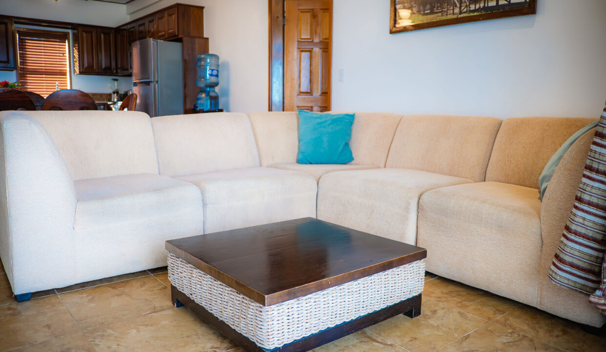 Comfortable Living Room Sofa And Seating Area At Hopkins Bay Resort Belize Luxury Caribbean Villa Interior