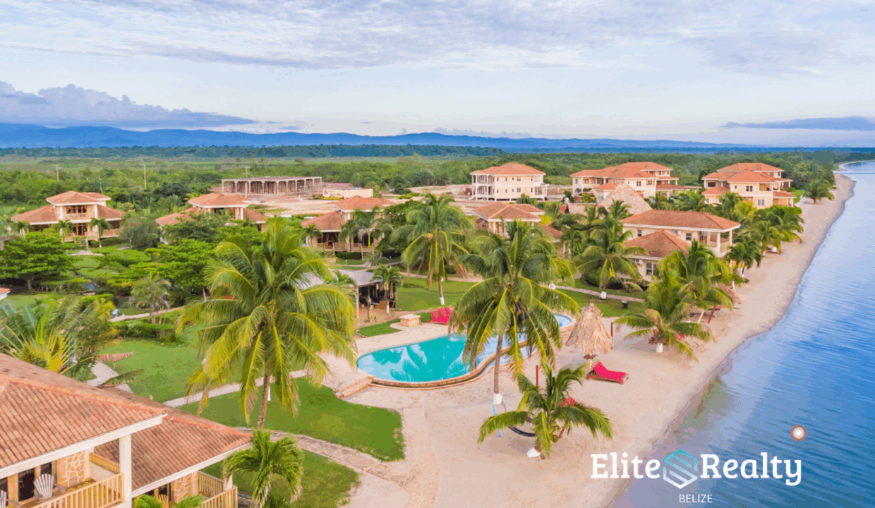 Luxury Beachfront Villa At Hopkins Bay Resort Belize With Pool And Palm Trees Caribbean Home For Sale Investment Property