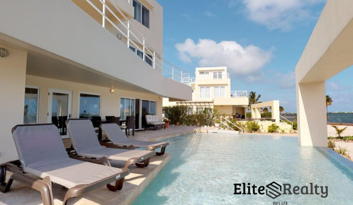 Private Pool At Playa Villa 2 Luxury Waterfront Villa San Pedro Ambergris Caye Belize
