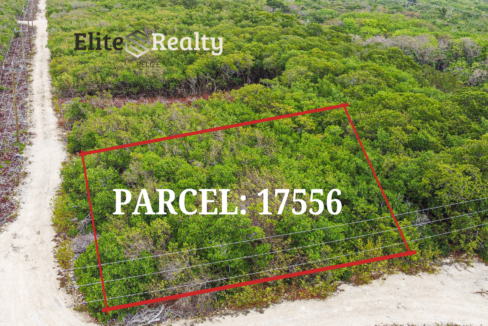 Corner lot for sale in Heredia Subdivision, North Ambergris Caye, Belize, walking distance to the beach.